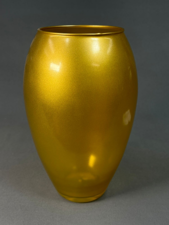 Ваза Лиголюкс золото Клавдия (большая)